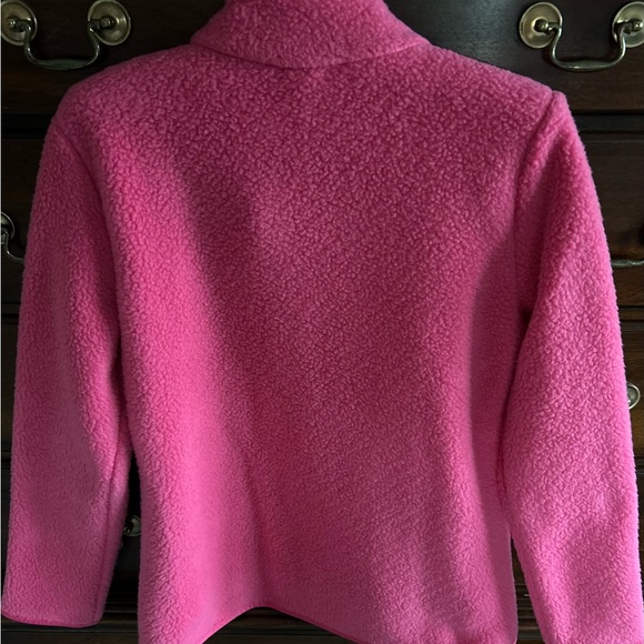 T BY TALBOTS FAUX SHERPA PINK JACKET - Picture 3 of 6
